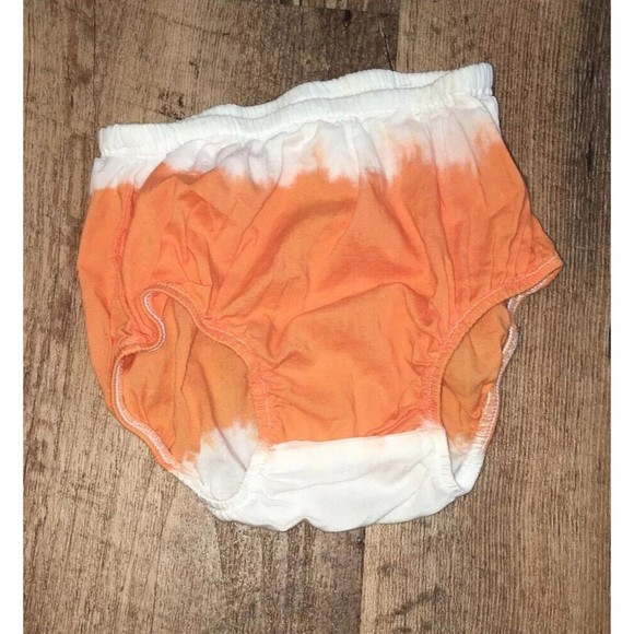 The Childrens Place Infant Girls Ruched Bodice Tie Dye Dress Bloomer 0-3 Months - Picture 3 of 4